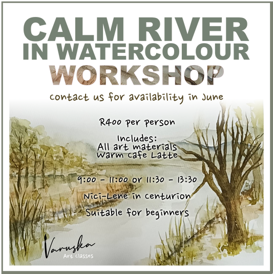 Calm River in Watercolour Workshop - 15 JUNE